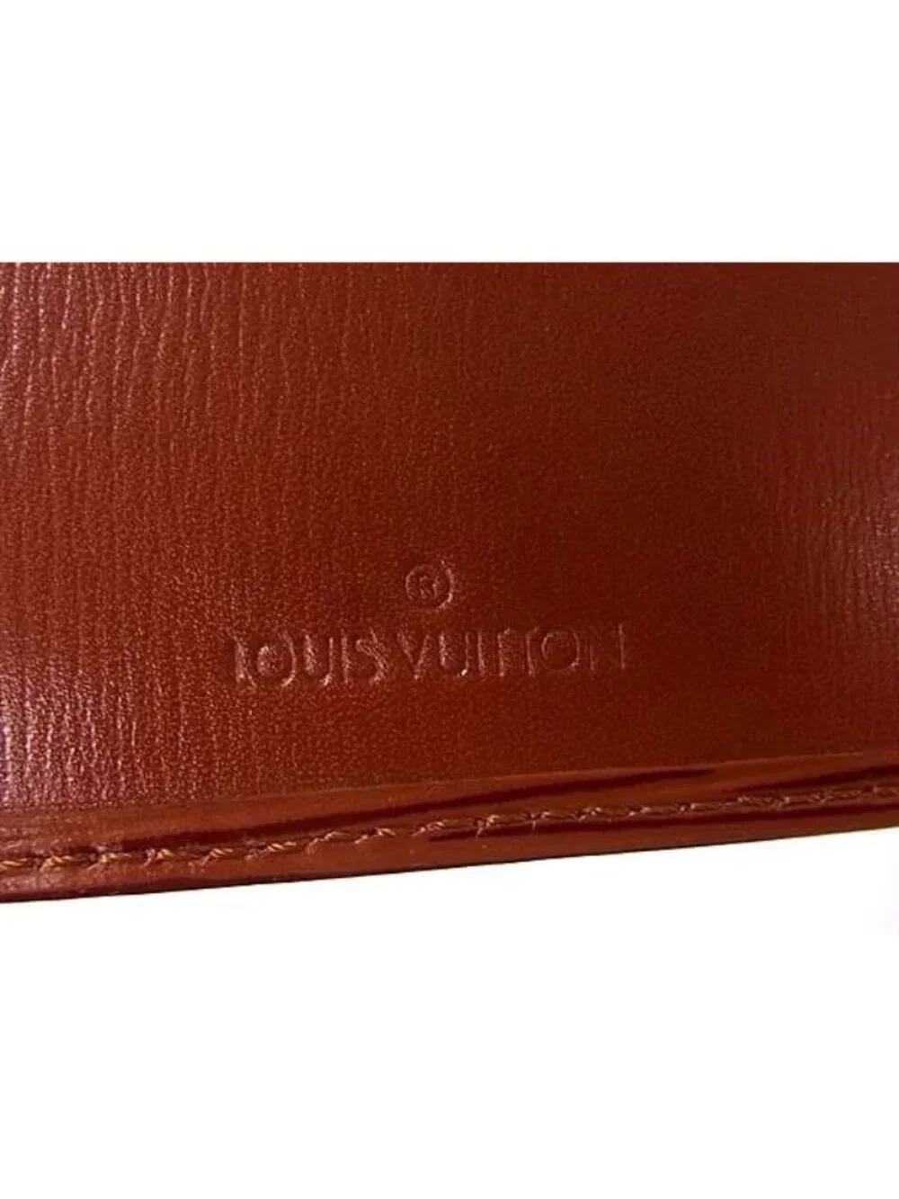 Louis Vuitton Epi Porte Chequier Cult Cles Wallet Kenya Brown